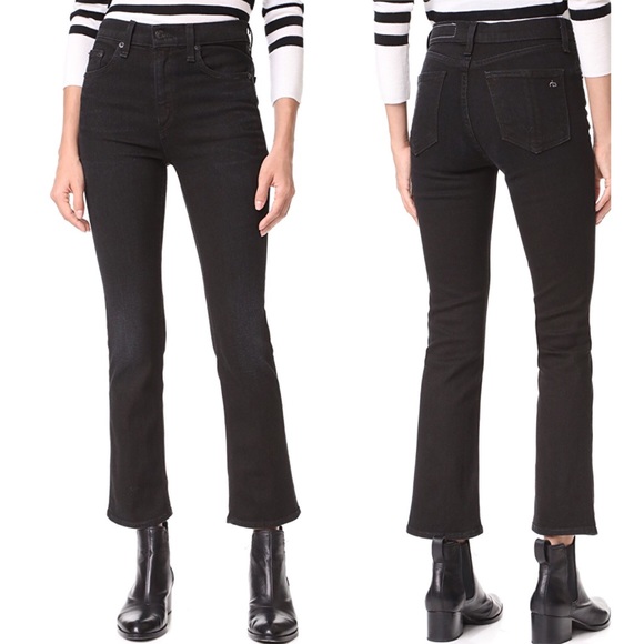 rag and bone hana high rise crop